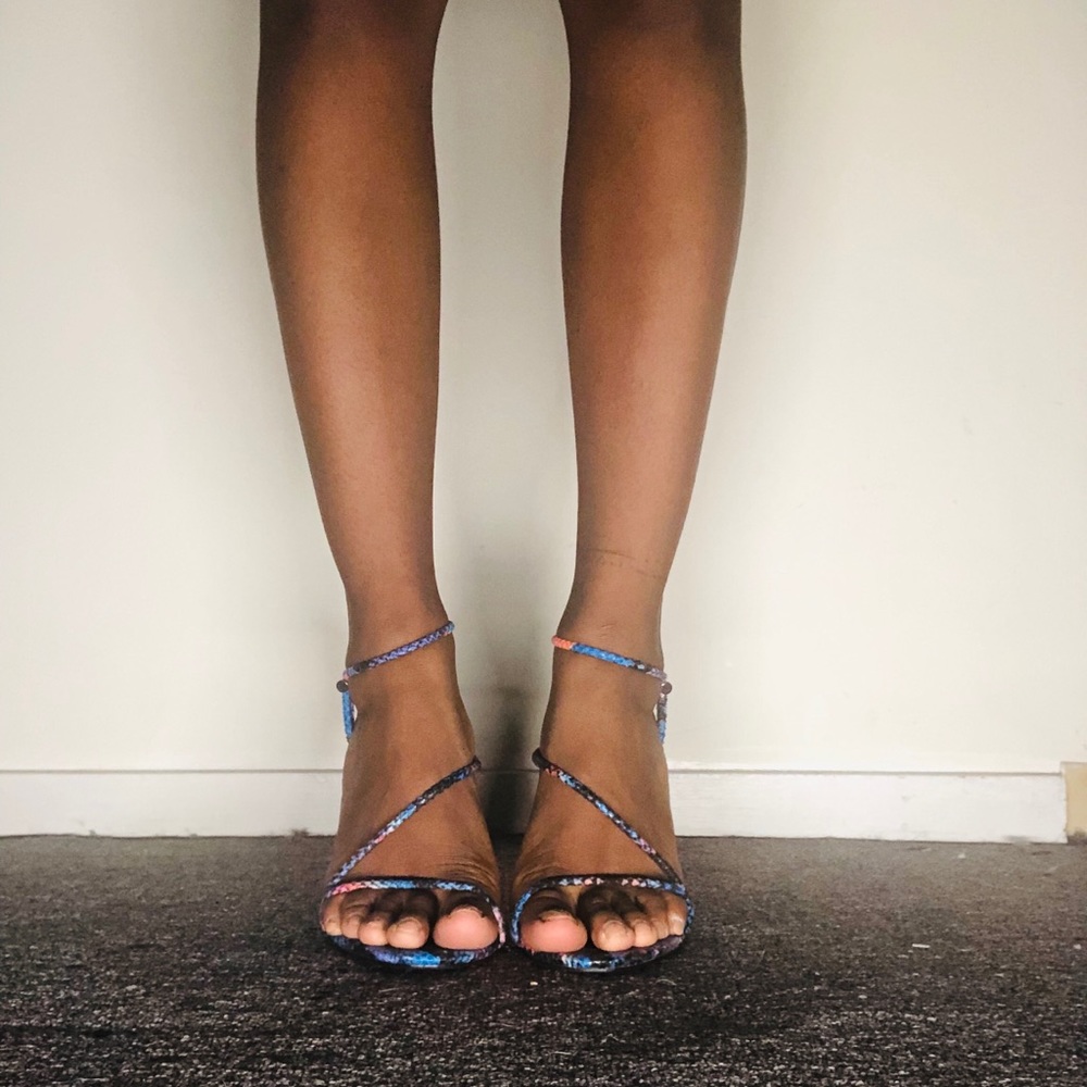 Multi colored heels!